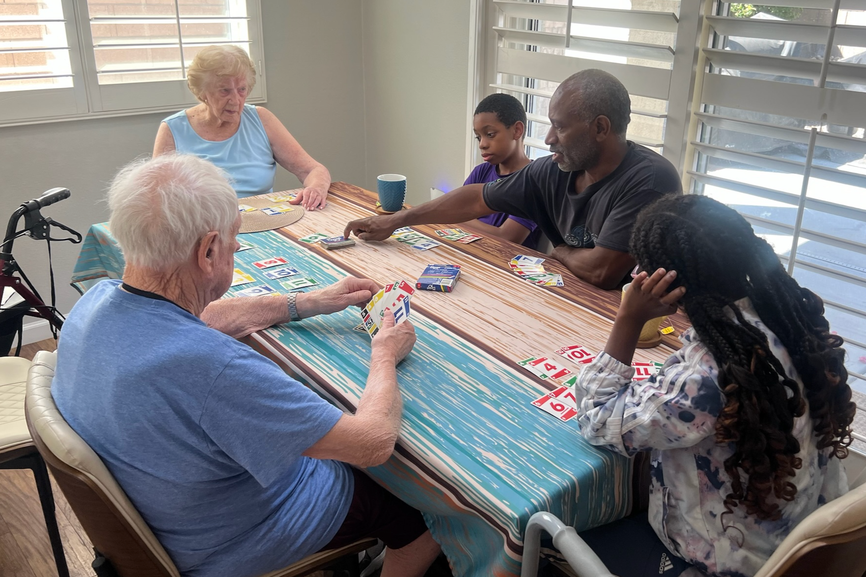 Activity day with residents