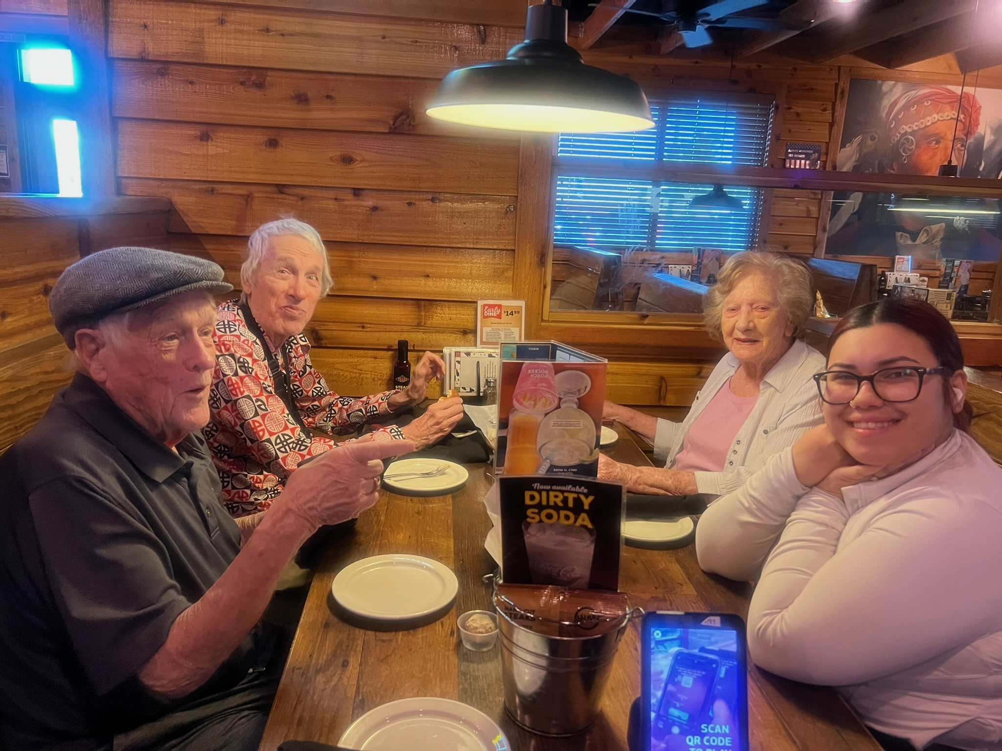 Residents on a local outing
